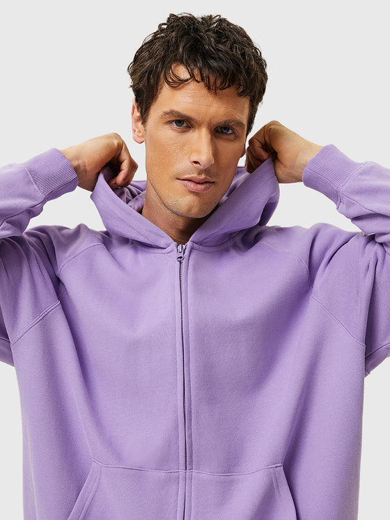 M's Terry Fleece Cloud Nine Zip Hoodie - Ahaselected